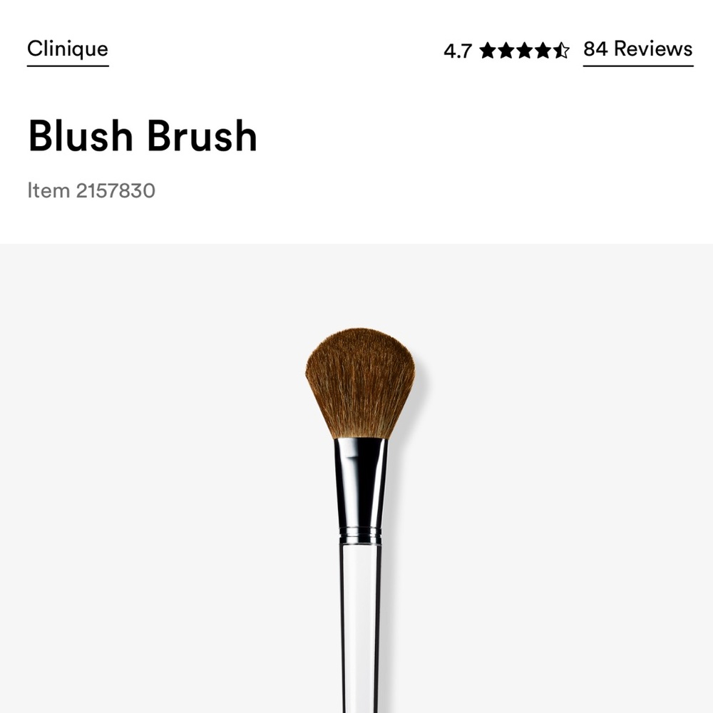 NWT Clinique Blush Brush 💕